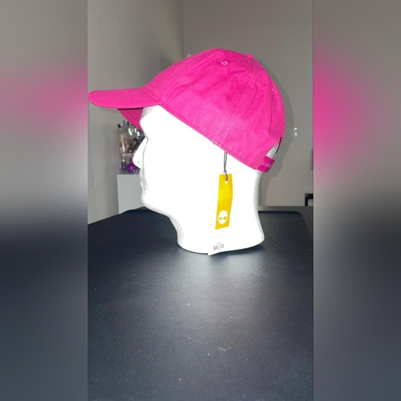 NWT TIMBERLAND PINK CAP - Picture 2 of 5